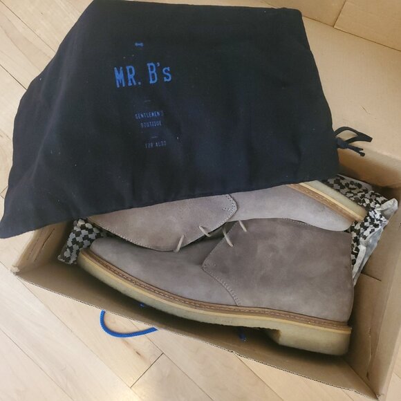 ALDO Suede Chukka Boots - size 9 - Picture 7 of 10